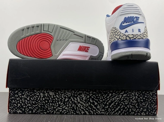 Kick Theory True Blue Jordan3 Breathable 854262- 3839 1029